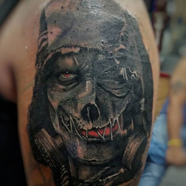 Details more than 63 scarecrow batman tattoo best  incdgdbentre